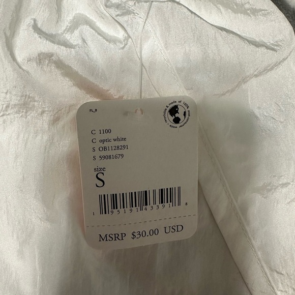 Free People Movement White The Way Back Home Shorts, Size Small (v) - Picture 12 of 12